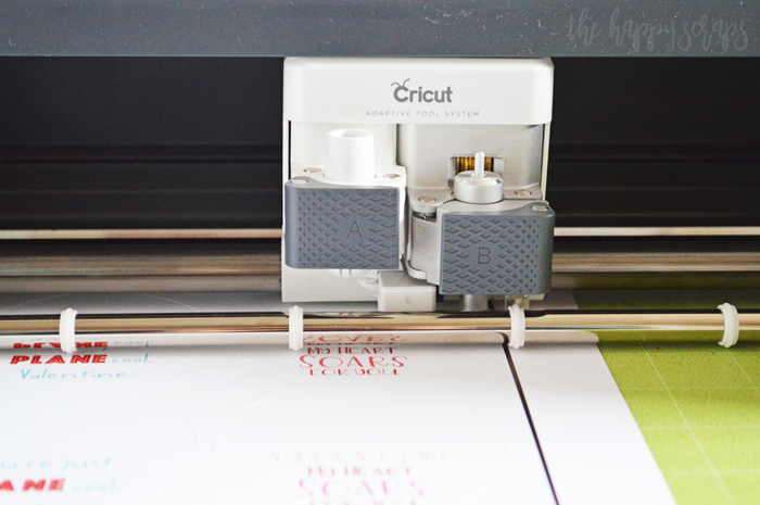 Cricut Print then Cut Airplane Valentines - Cricut Maker