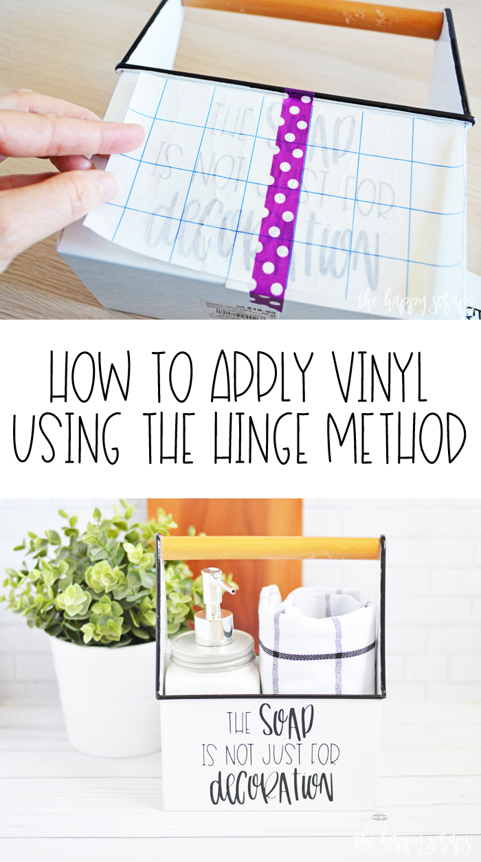 Learn How to Apply Vinyl Using the Hinge Method with this tutorial. You'll save time and frustration using these tips and tricks. 