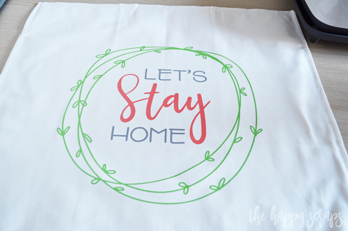 This Let's Stay Home Farmhouse Pillow is the perfect addition to any home! Customize the colors to match your home and have it made in no time! 