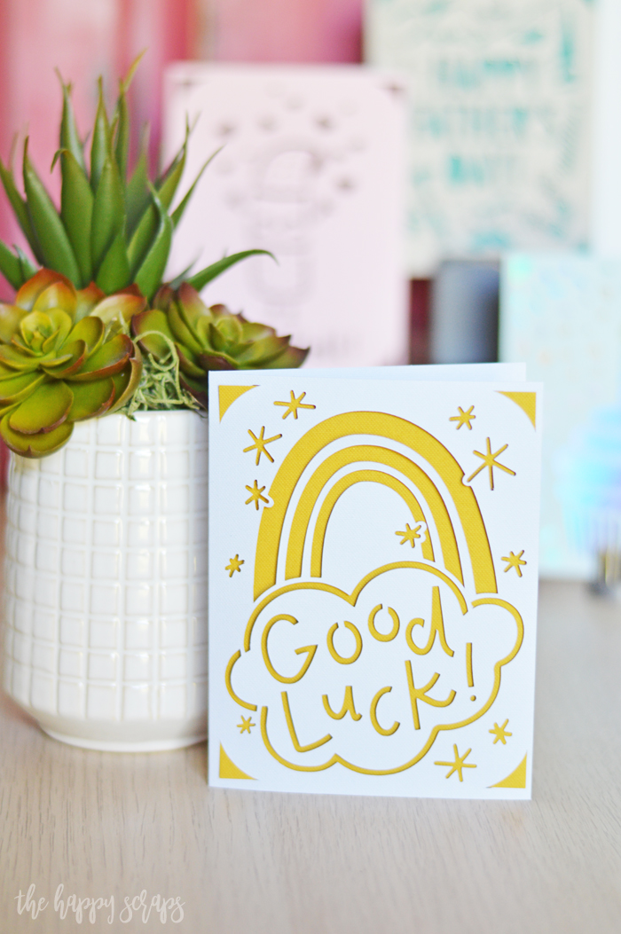 Insert Cards + the Cricut Joy are a match made in heaven! Create cards in no time! 