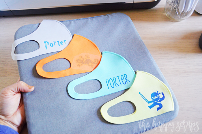 Adding Infusible Ink to Kids Masks is easy to do! Learn how to personalize store bought masks with Infusible Ink. 