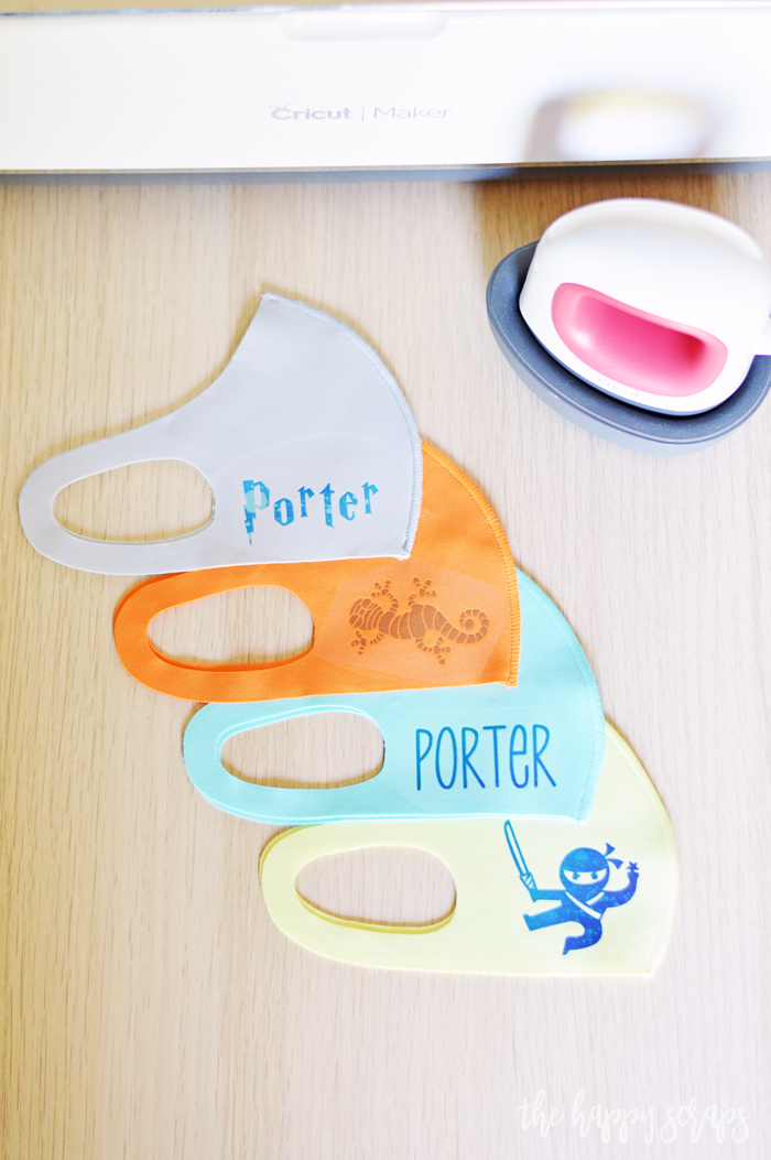 Adding Infusible Ink to Kids Masks is easy to do! Learn how to personalize store bought masks with Infusible Ink. 