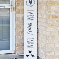 Farm Sweet Farm Front Porch Sign with the Cricut Maker 3